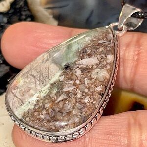 Variscite- Utahlite Pendant 2"